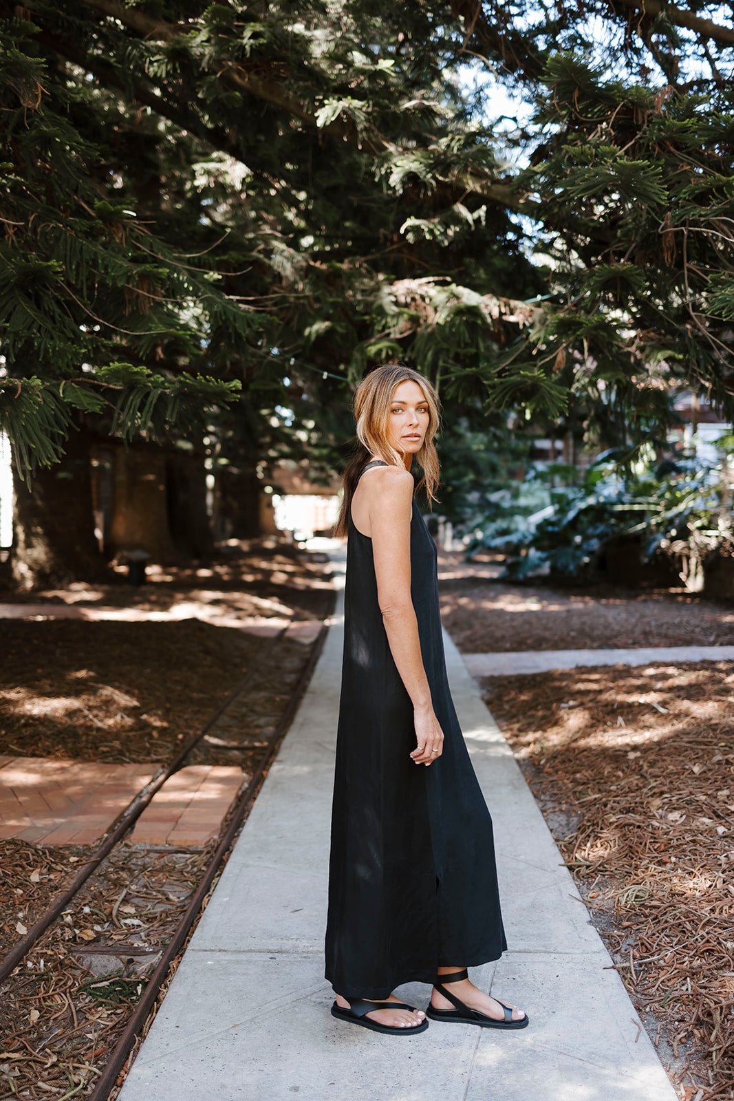 Aria Maxi Dress - Black