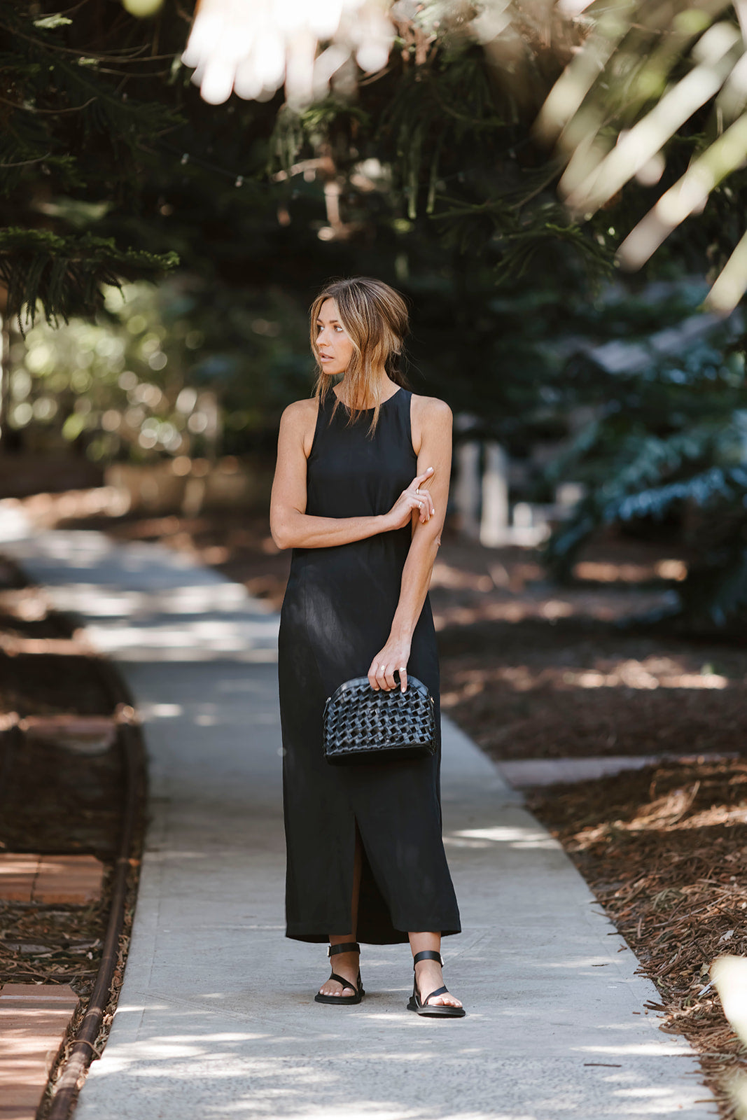Aria Maxi Dress - Black