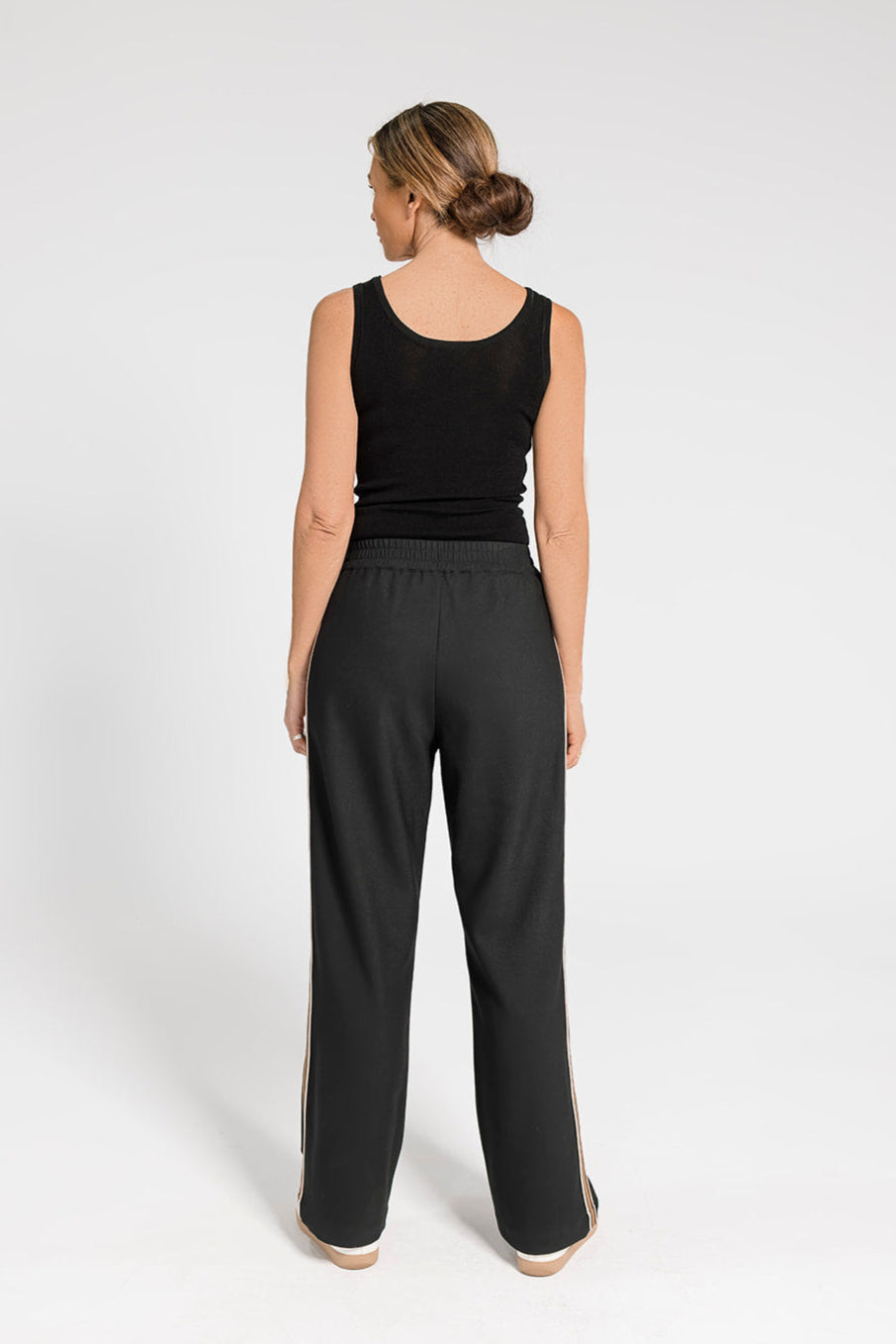 Adele Knit Tank - Black