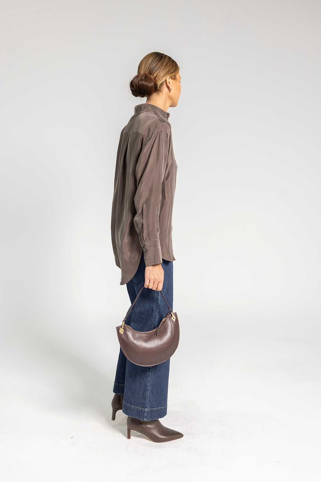 Ivy Cupro Shirt - Bronze