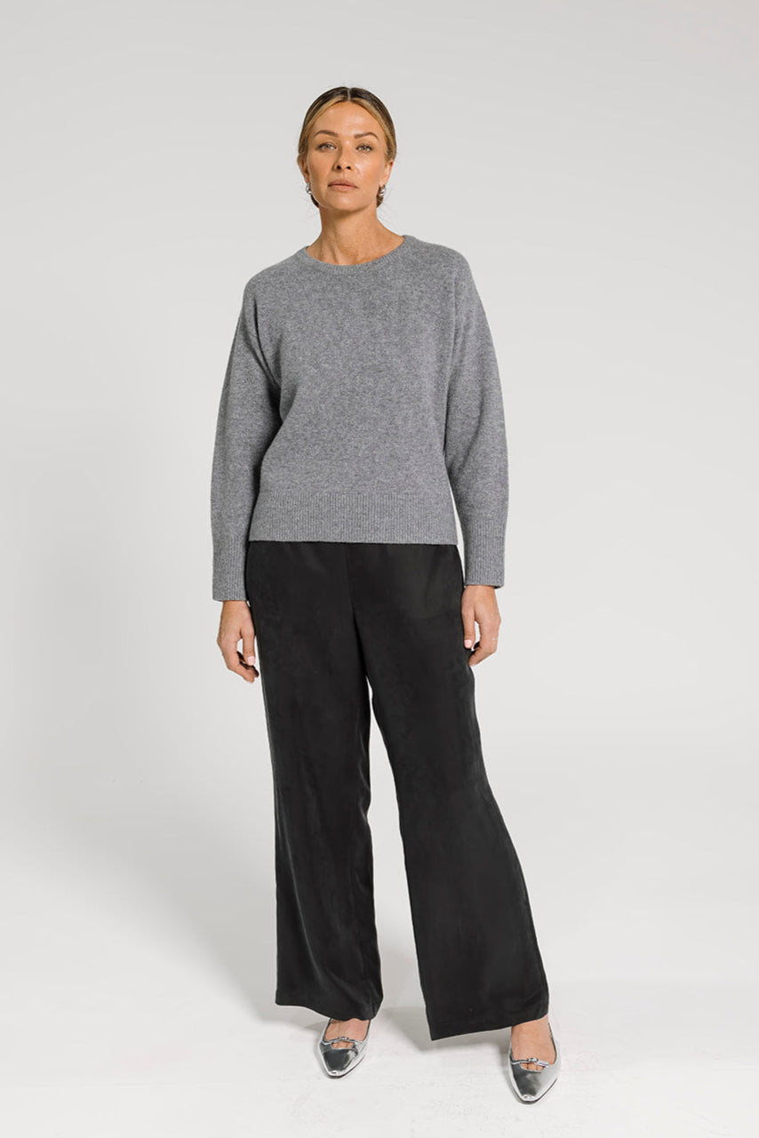 Sia Cupro Pant - Black