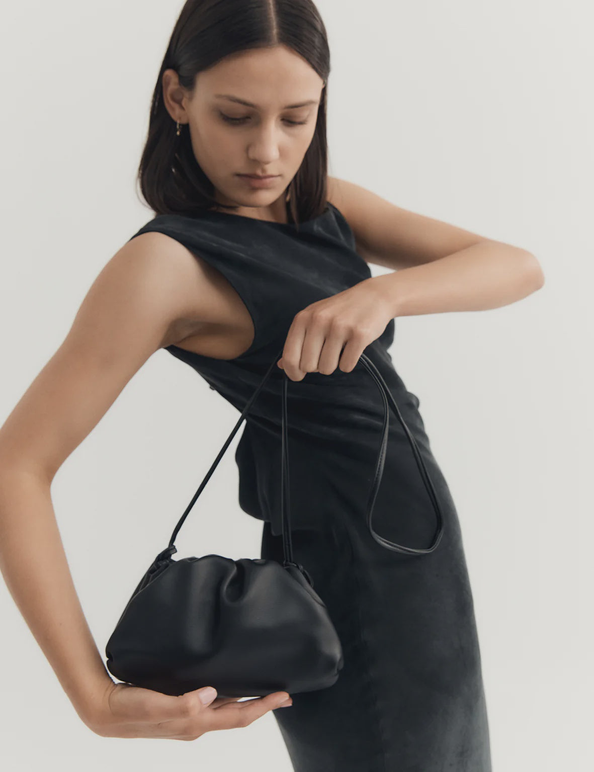 La Tribe Dumpling Bag - Black