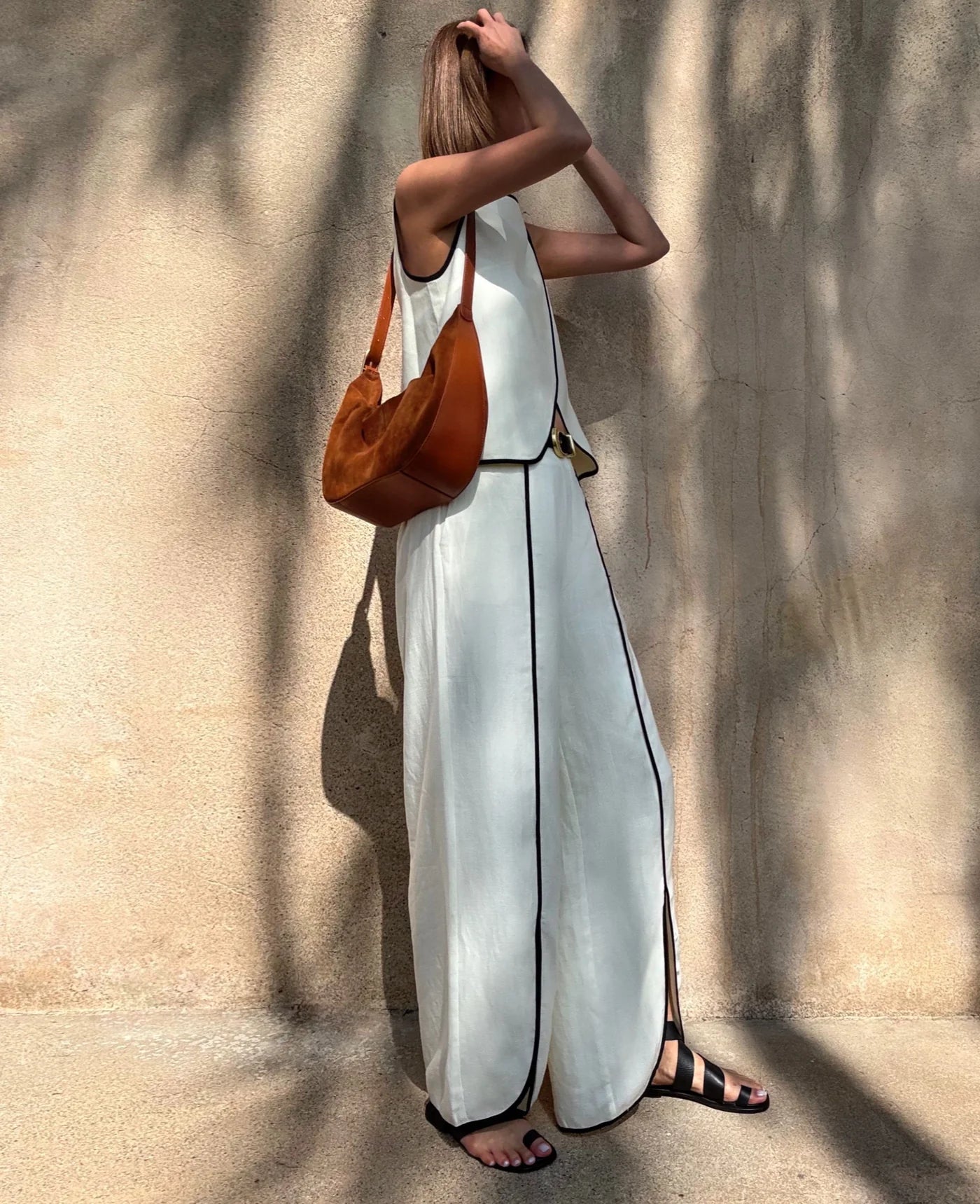 Milena Hobo Handbag - Desert