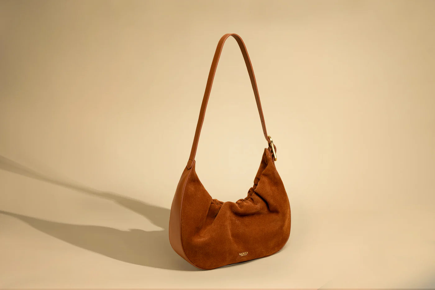 Milena Hobo Handbag - Desert