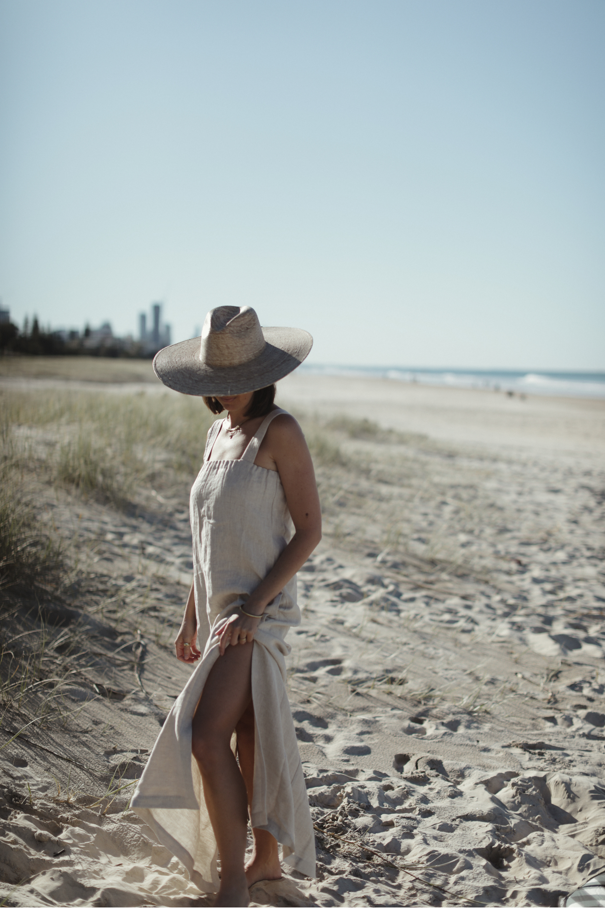 Lucy Maxi Dress - Natural