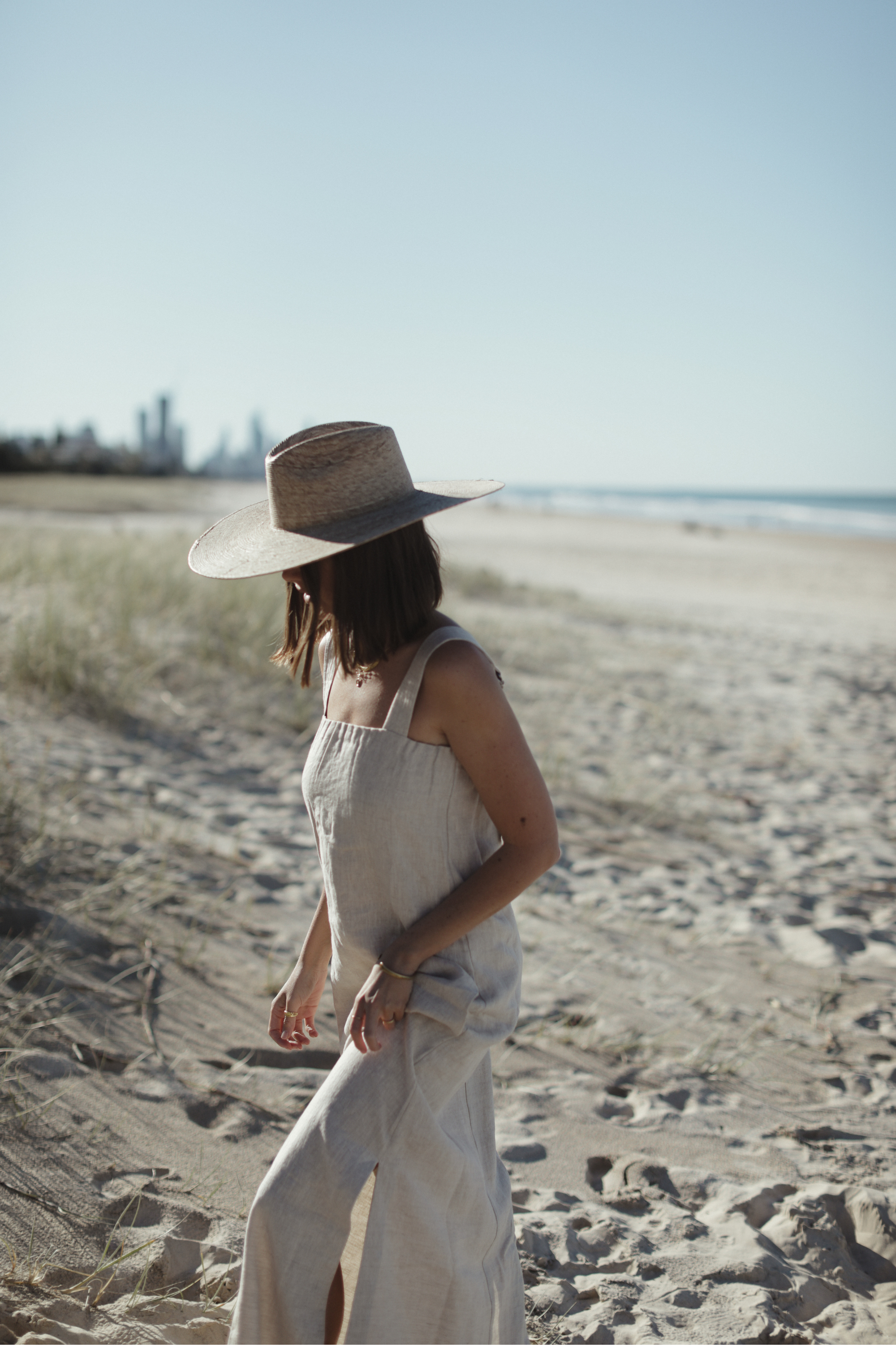 Lucy Maxi Dress - Natural