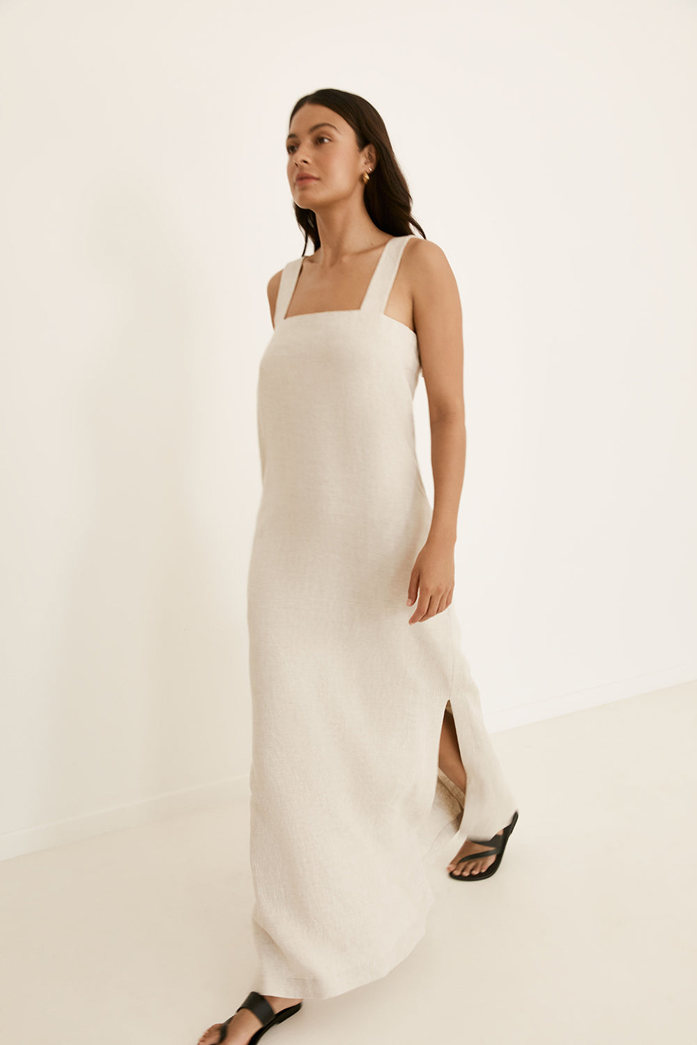 Lucy Maxi Dress - Natural
