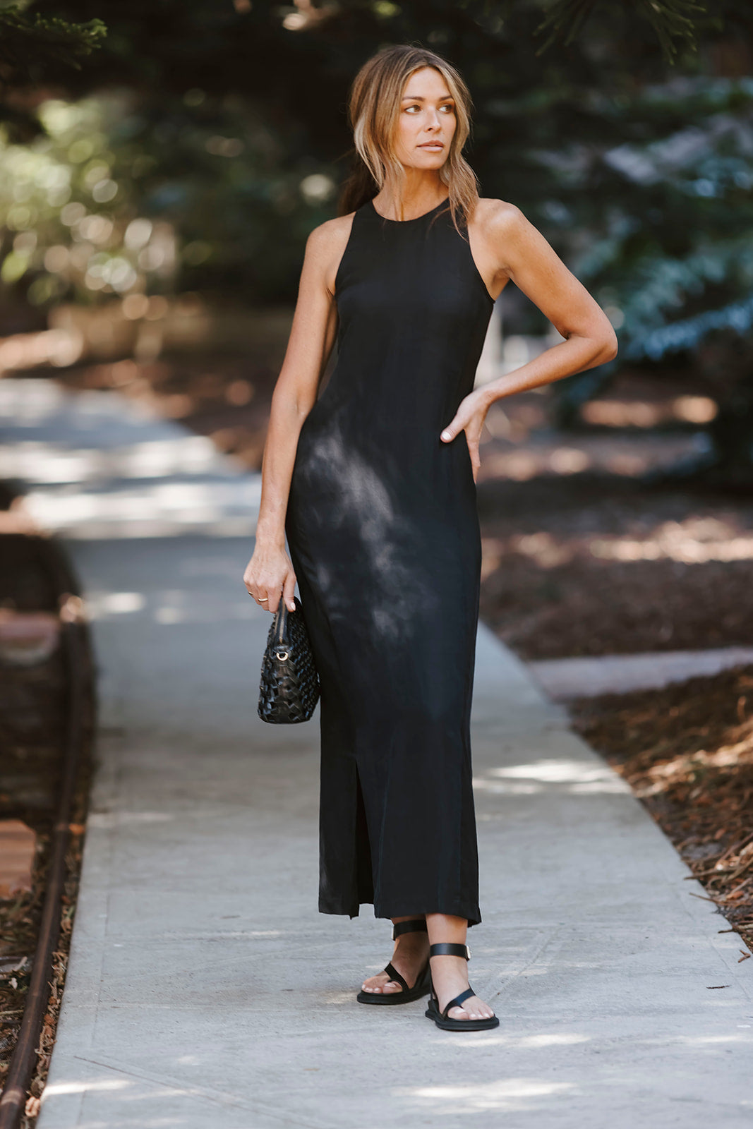 Aria Maxi Dress - Black