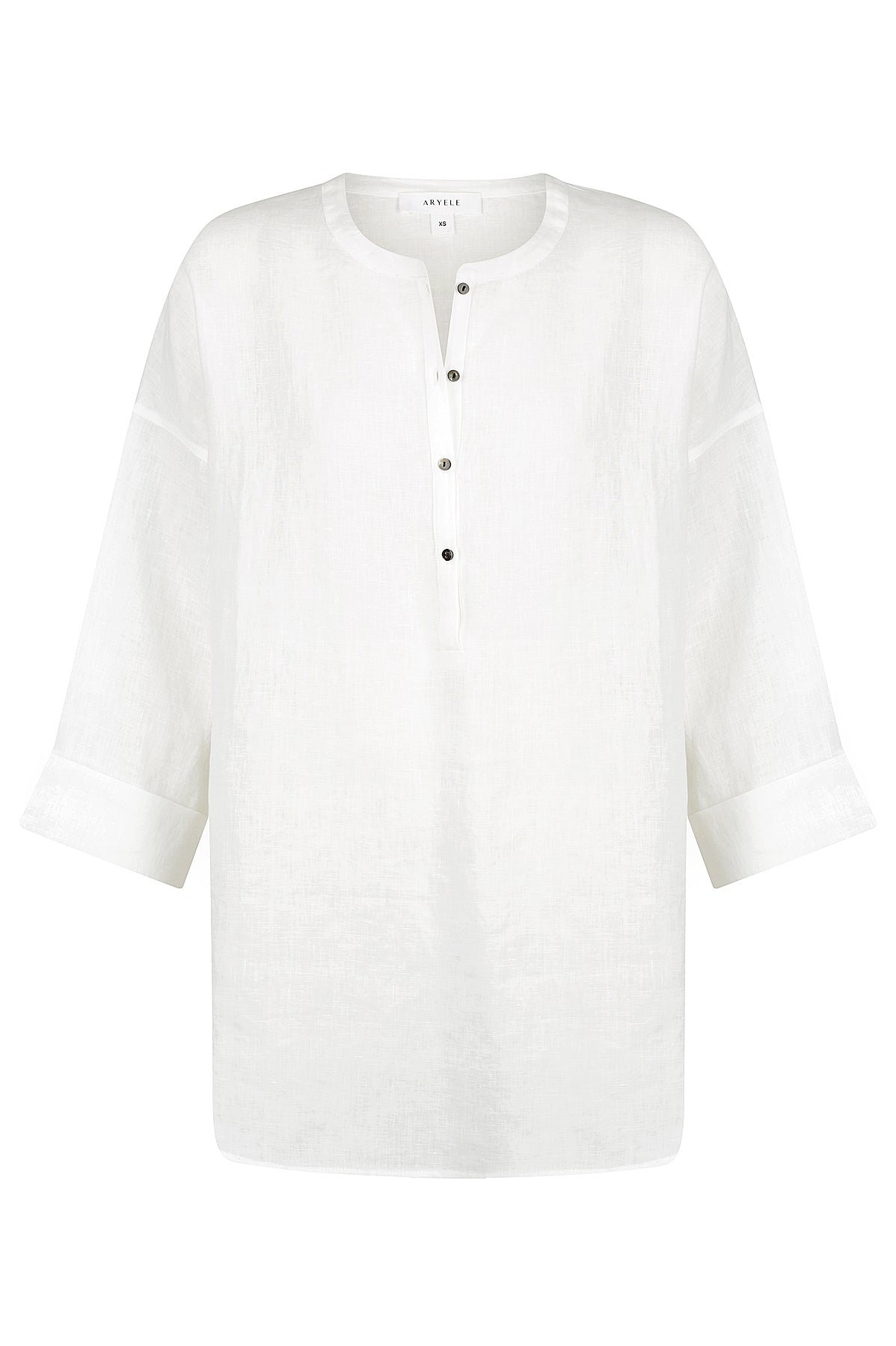 Ashlee Tunic Shirt - Ivory