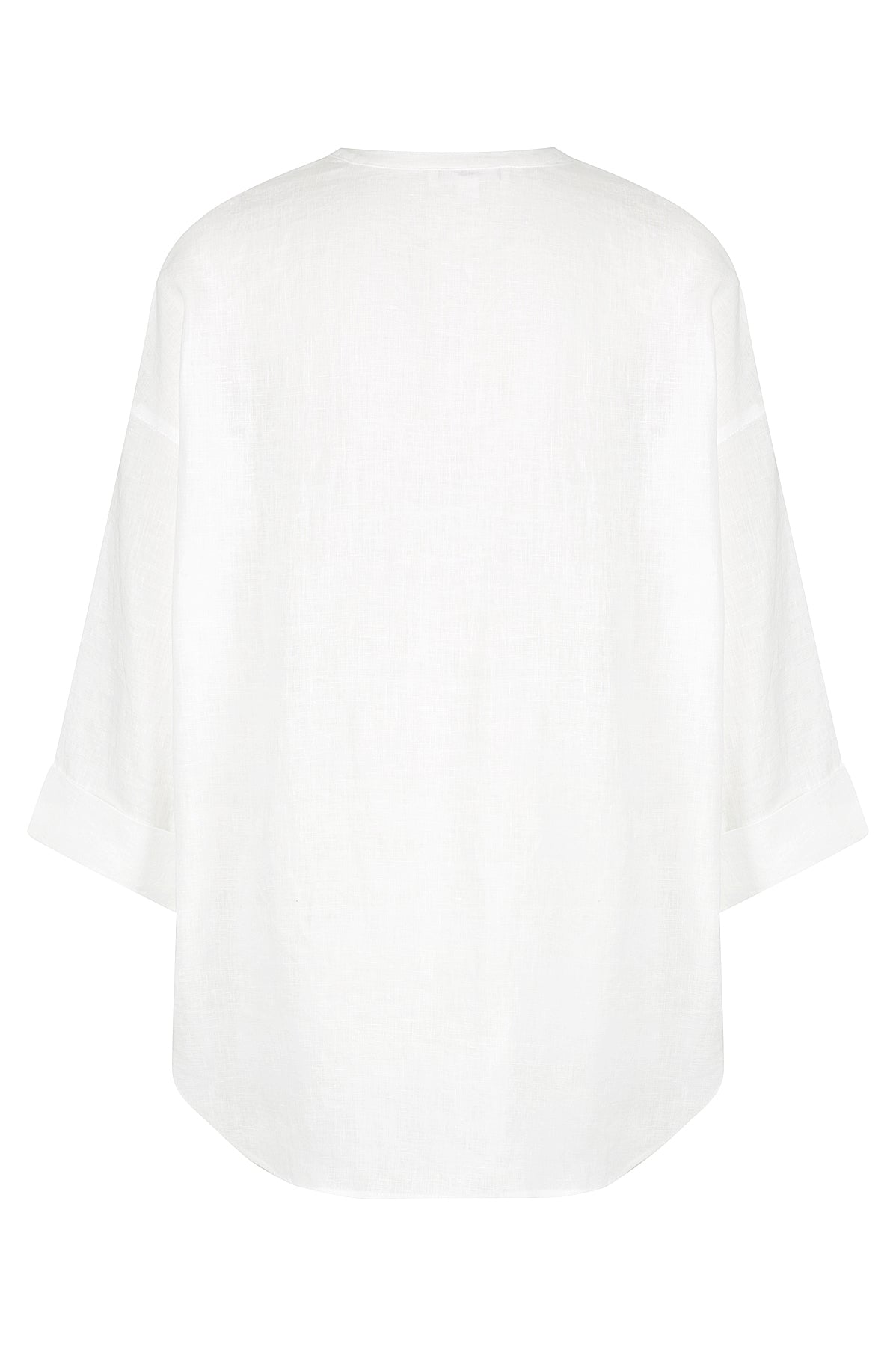 Ashlee Tunic Shirt - Ivory
