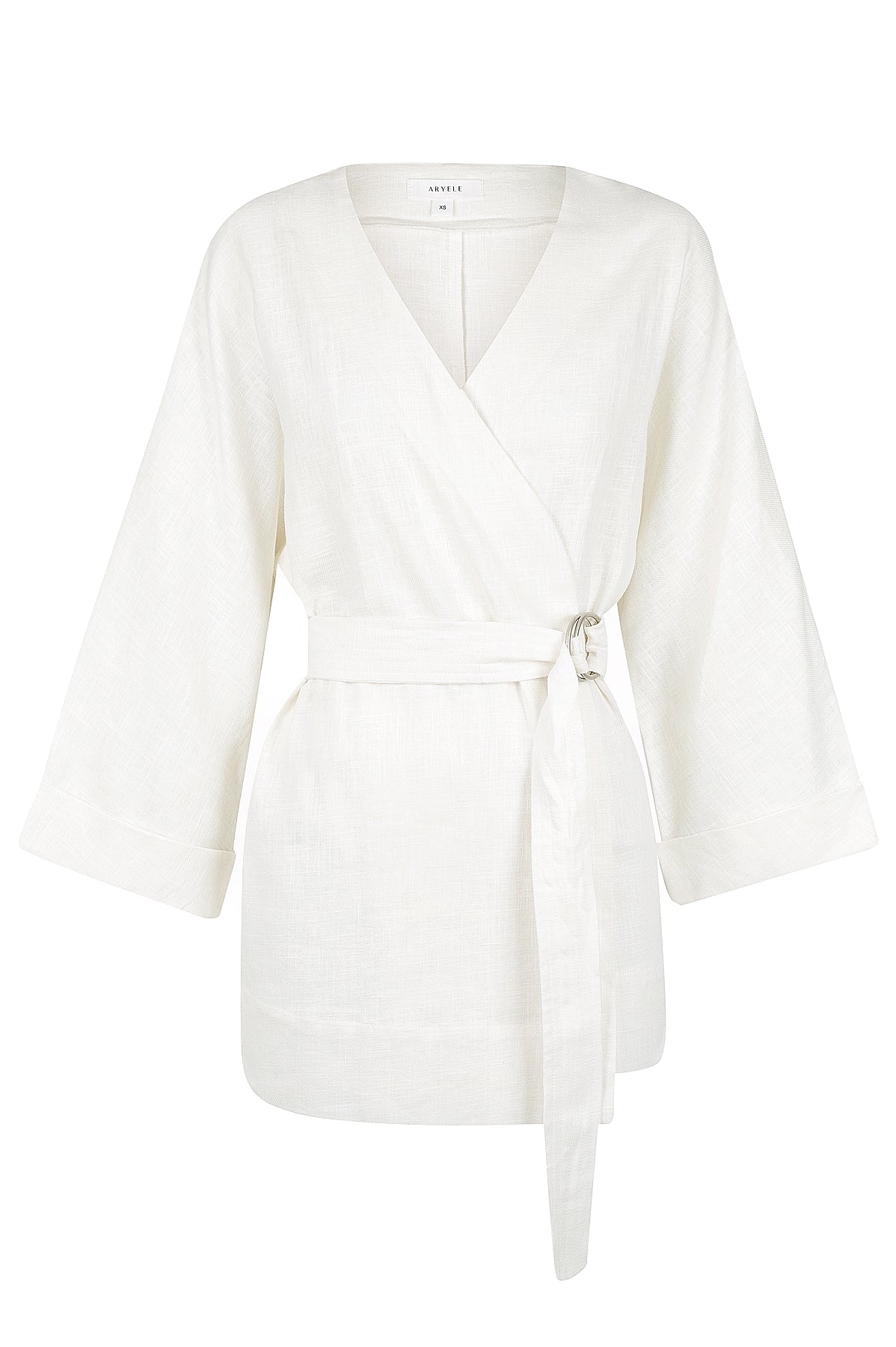 Jada Wrap Jacket- Ivory