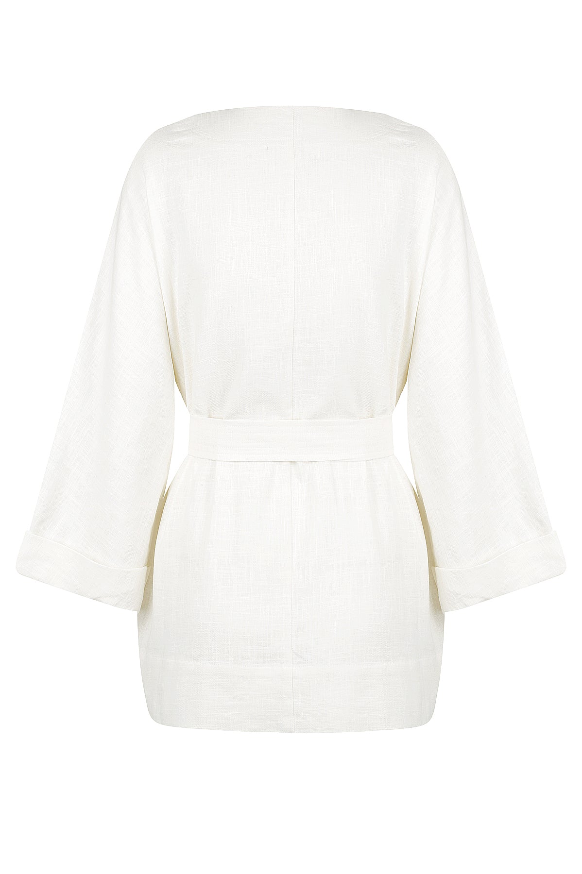 Jada Wrap Jacket- Ivory